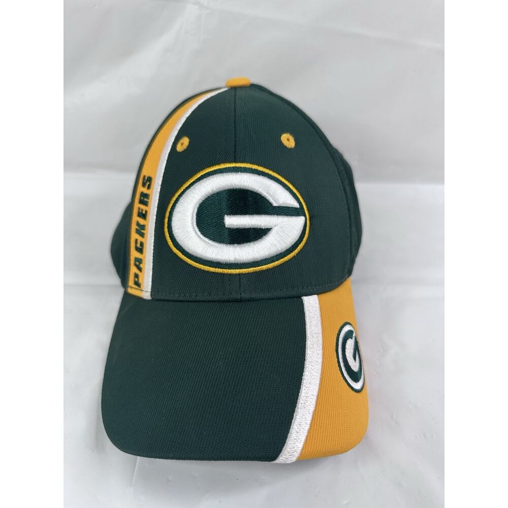 Green Bay Packers Double Logo Hat Cap Green NFL Football One Size